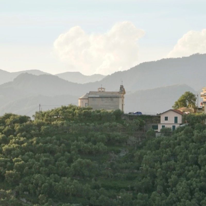 Cappella di N.S. di Caravaggio, Cogorno alta. Foto di Dynamoscopio